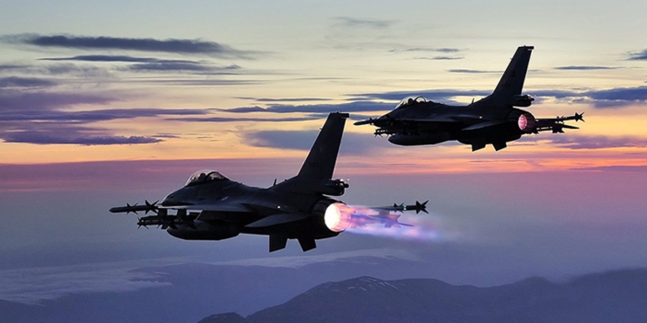 Irak'ın kuzeyine hava harekatı! 16 hedef imha edildi