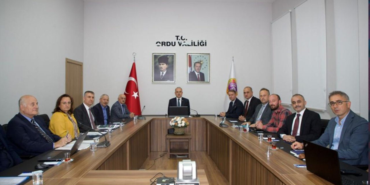 Ordu Şehir Hastanesiyle ilgili koordinasyon toplantısı yapıldı