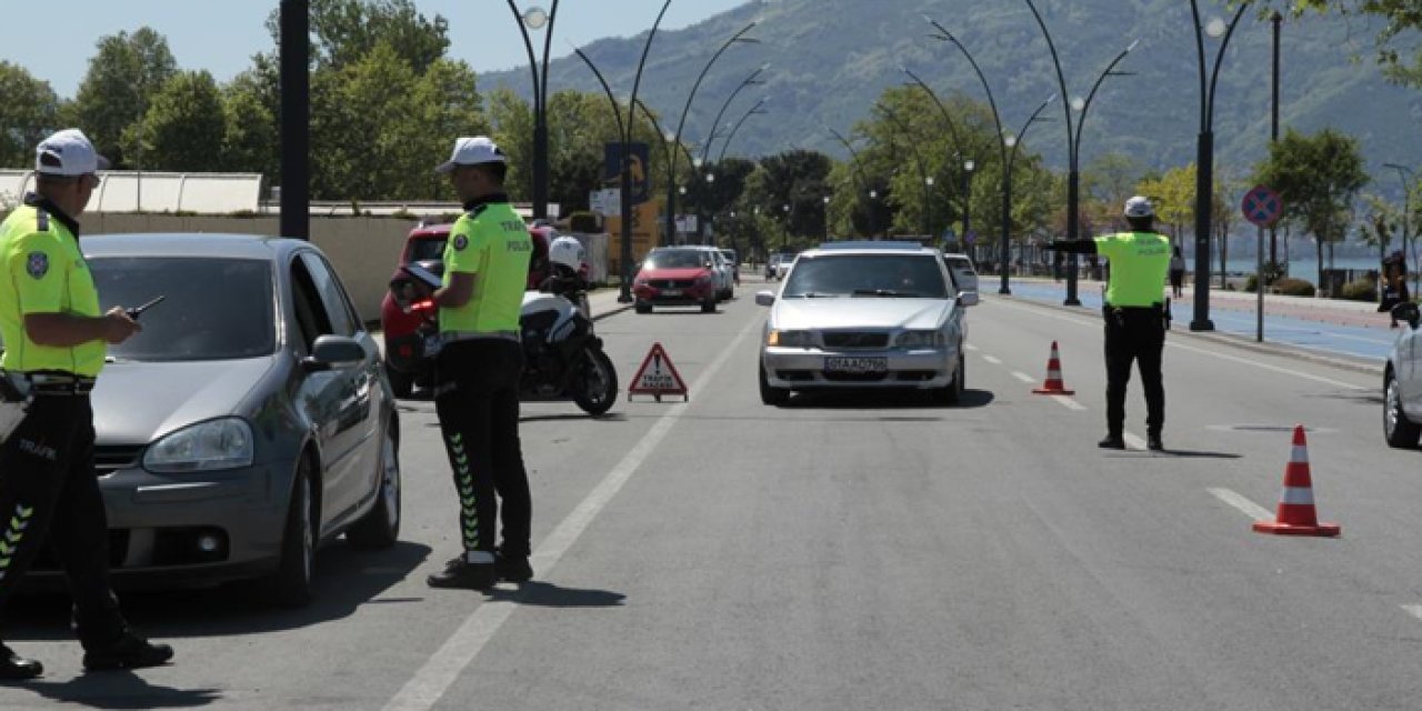 Ordu’da bir haftada 15 bin araç denetlendi