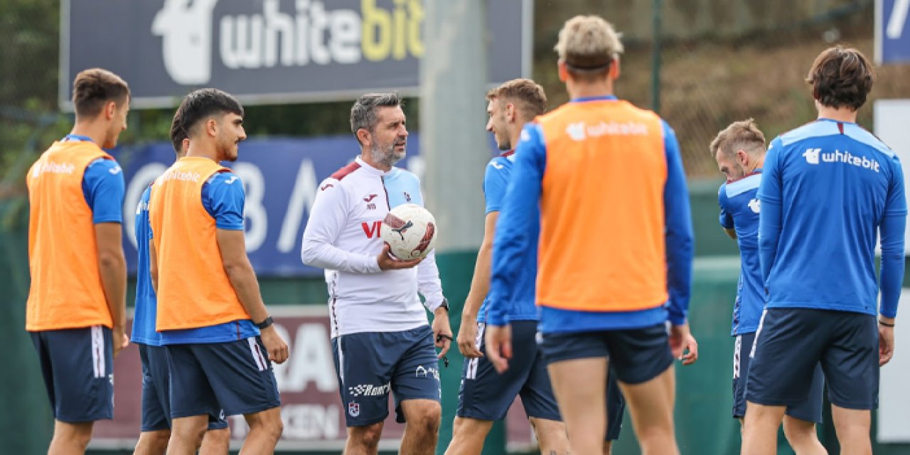 Trabzonspor'da Adana Demirspor hazırlıkları sürüyor!