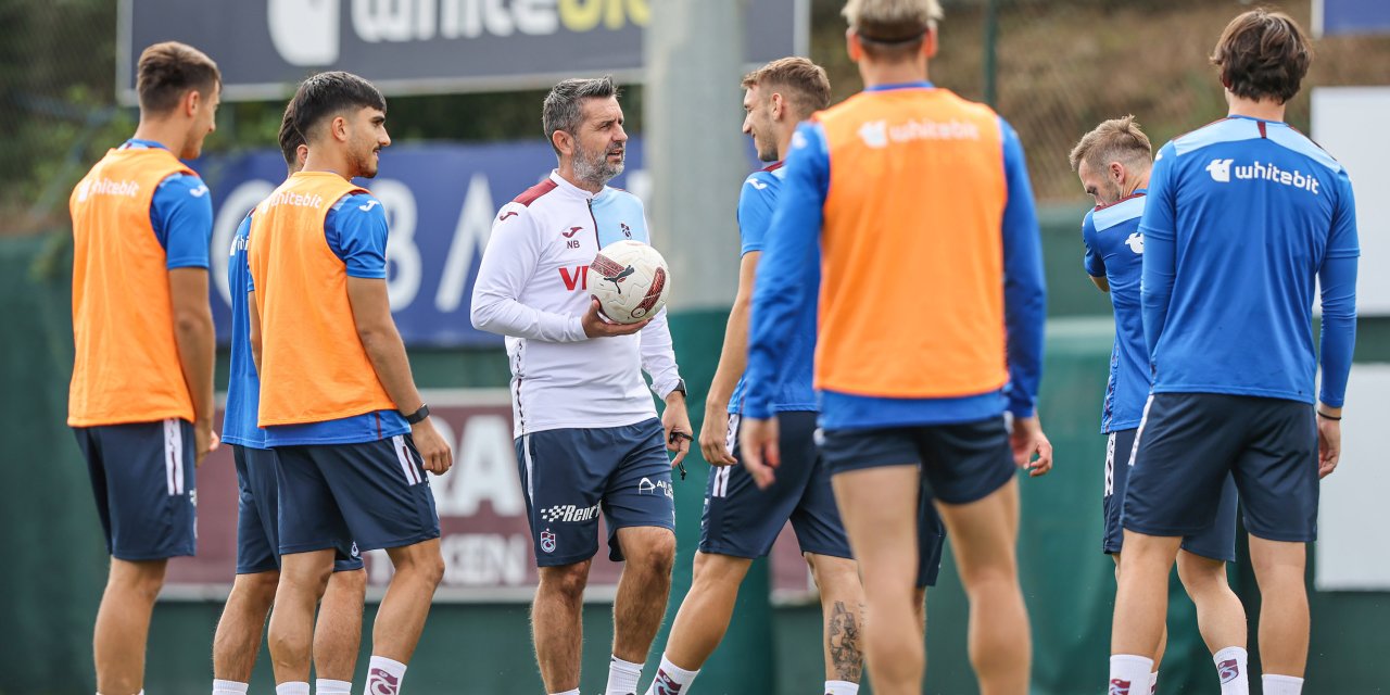 Trabzonspor'da 3 isim geri döndü