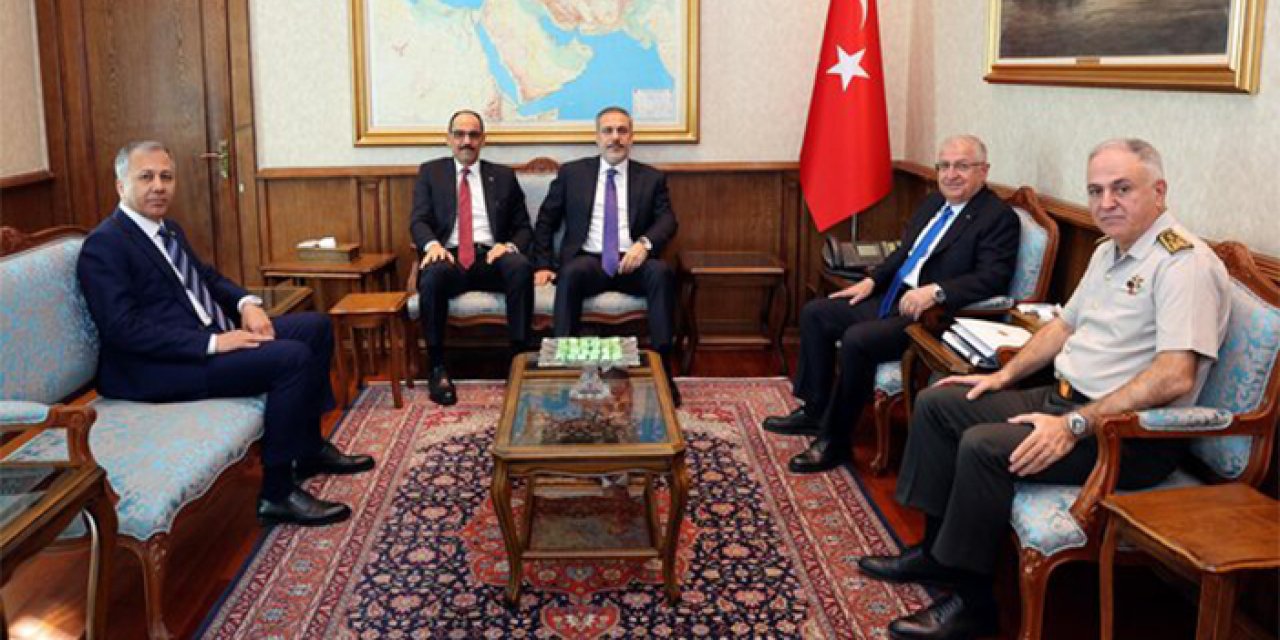 Milli Savunma Bakanlığı'nda kritik toplantı!