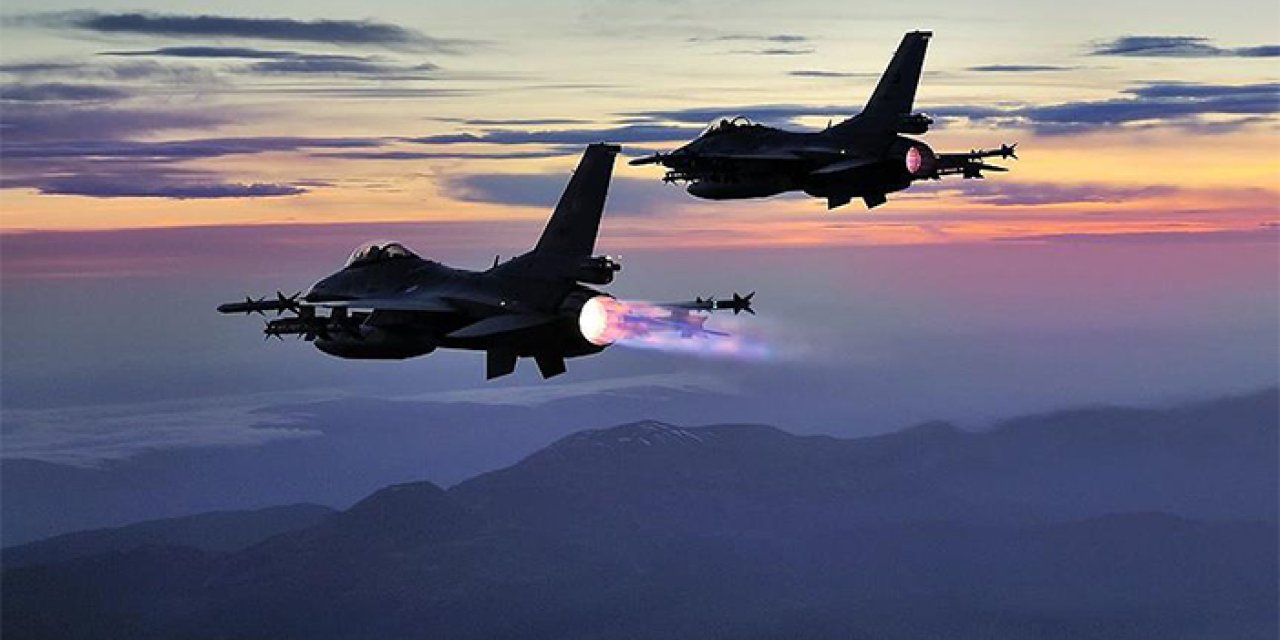MSB'den Irak'n kuzeyine hava harekatı! 22 hedef imha edildi