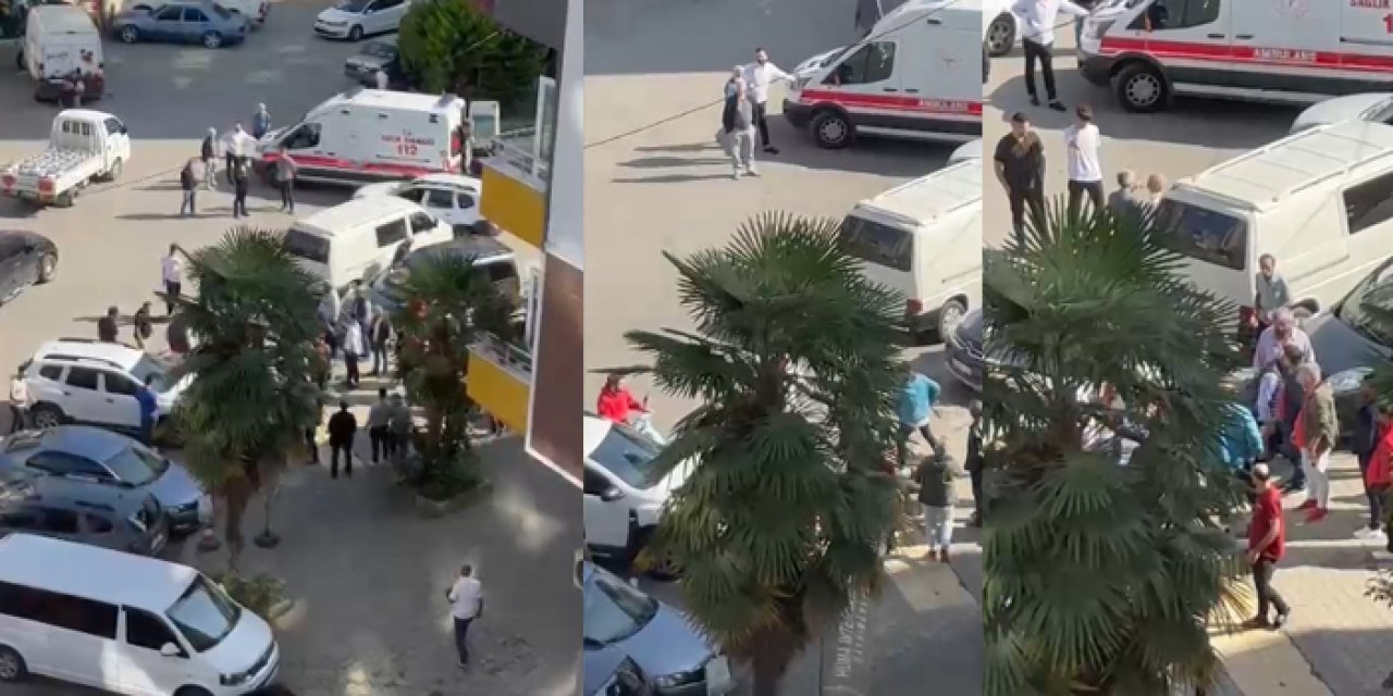 Trabzon’da aynı yerde yine kaza yine kavga