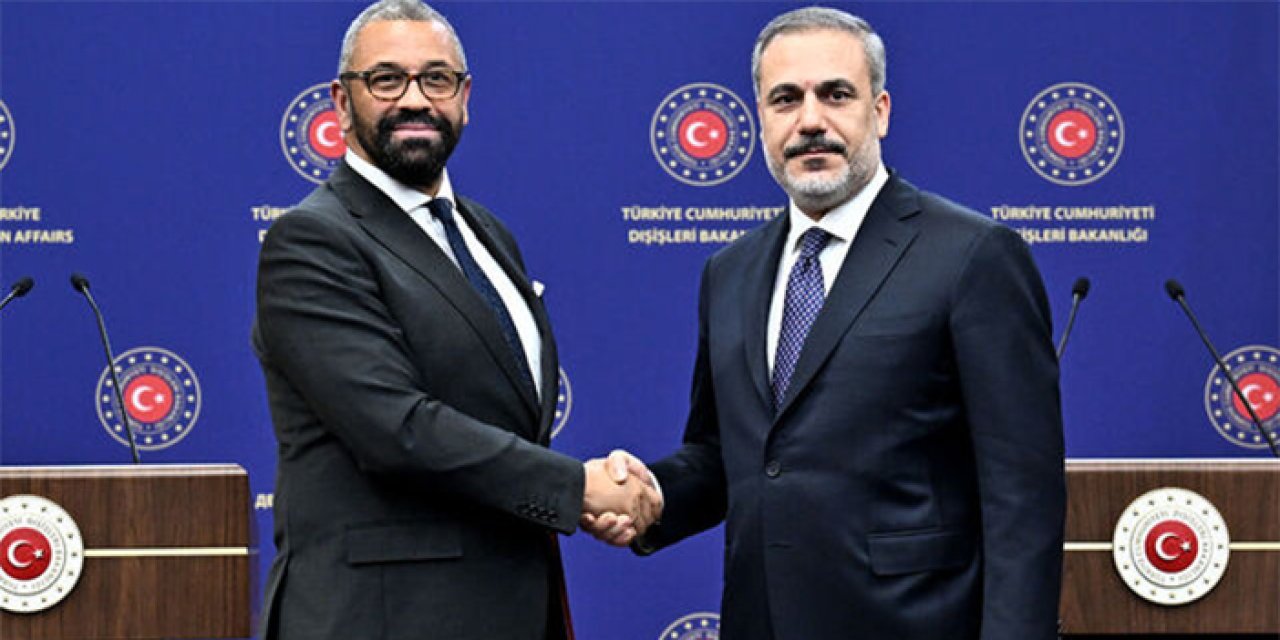 Bakan Fidan İngiliz mevkidaşı ile görüştü