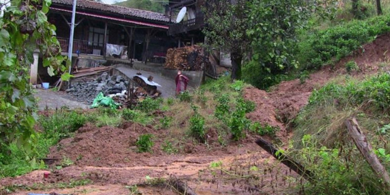 Artvin’de şiddetli yağışlar etki oldu