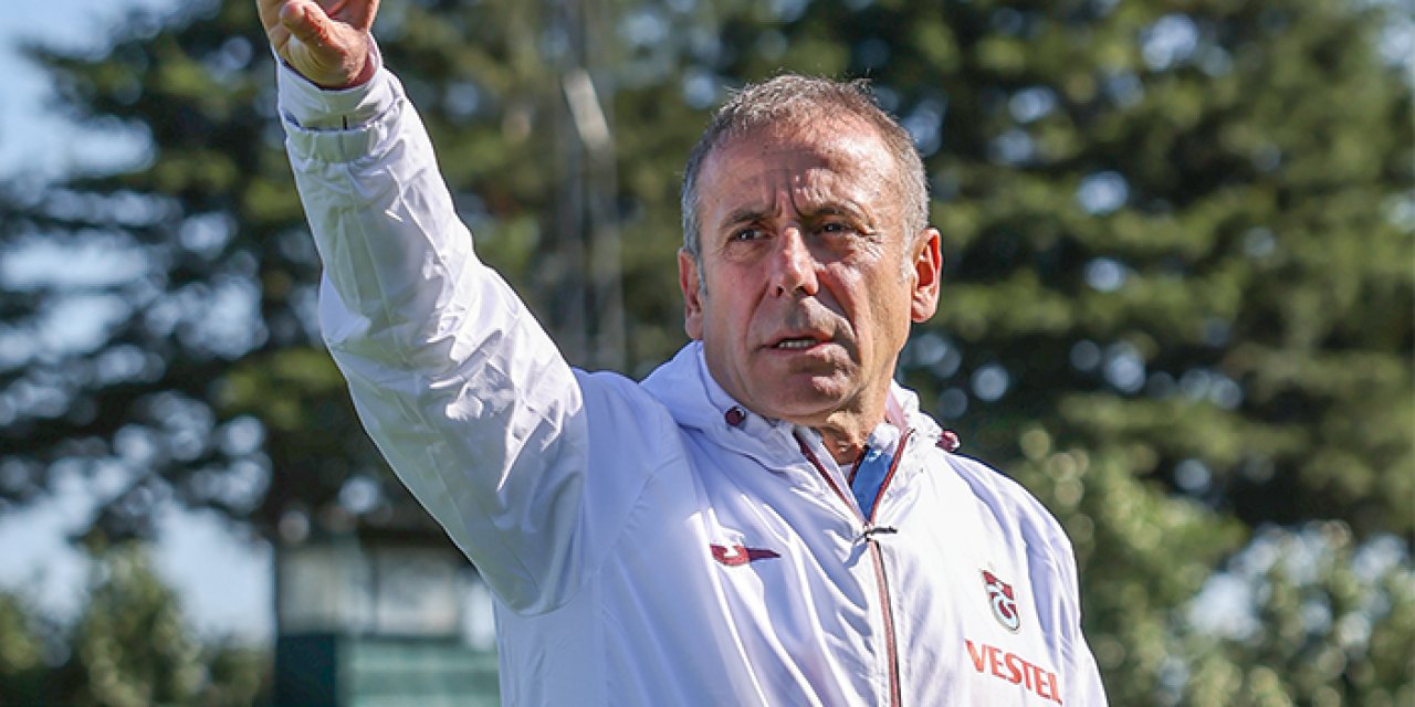 Trabzonspor'da Abdullah Avcı oyunculara seslendi! Hedefini açıkladı