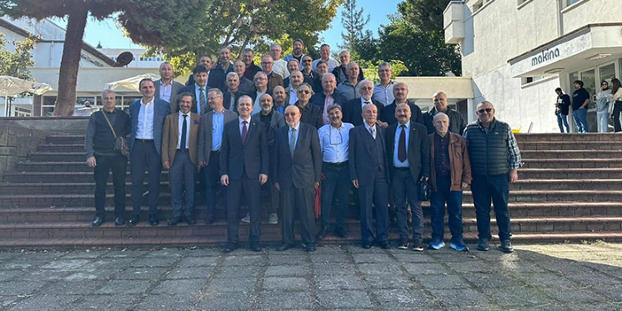 KTÜ'den 1982'de mezun oldular! 41 yıl sonra buluştular