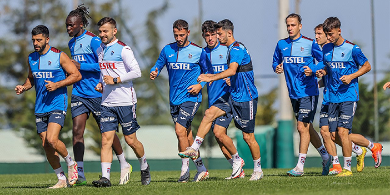 Trabzonspor’un Alanyaspor maçı hazırlıkları sürüyor