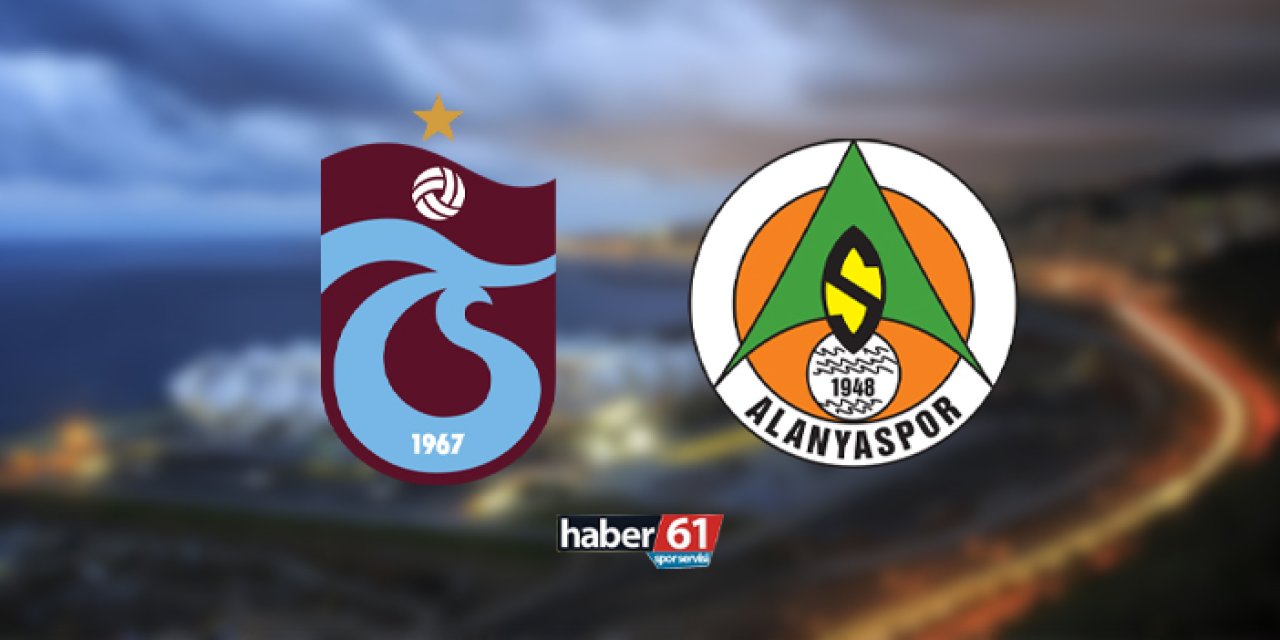 Trabzonspor ile Alanyaspor arasında 23 Ekim Pazartesi günü karşılaşacak.