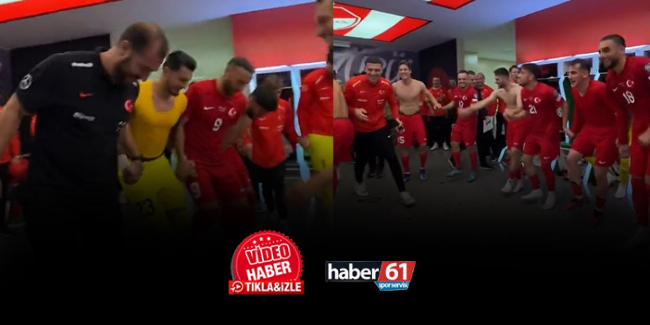 Milli takımda futbolcular EURO 2024'ü horonla kutladı!