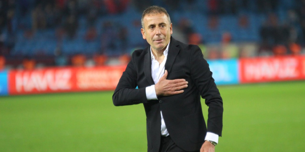 Trabzonspor'da Teknik Direktör Abdullah Avcı'dan milli takıma tebrik!