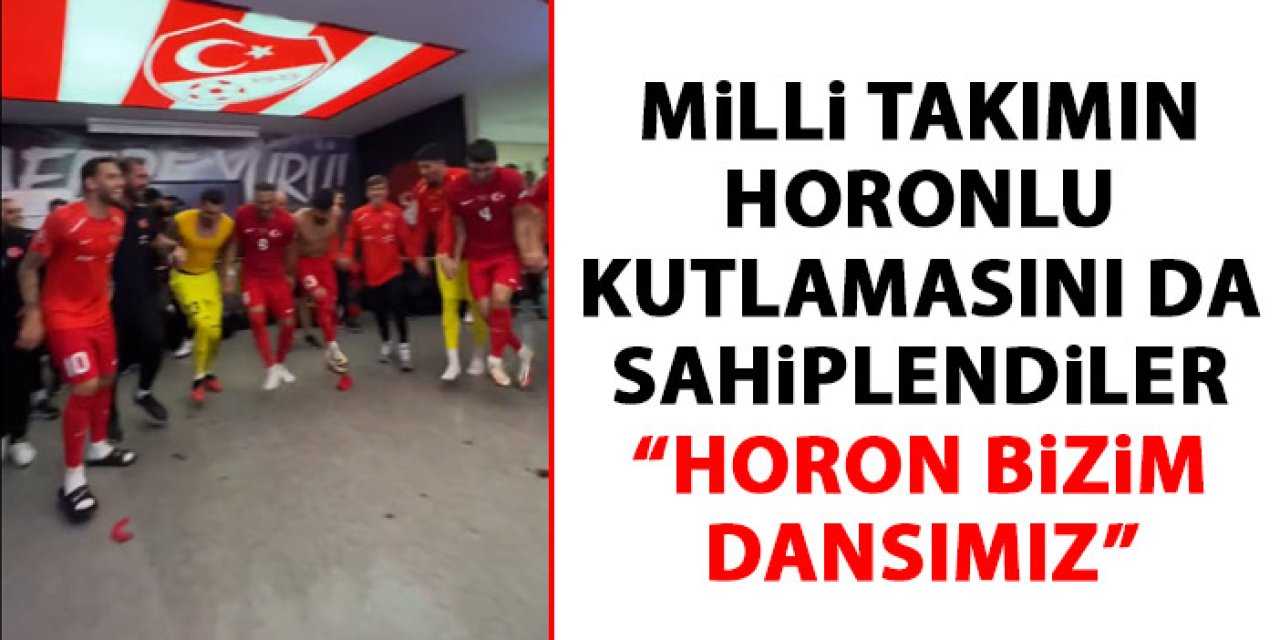 A Milli takımın horonlu kutlamasına Yunanistan sahip çıktı "Bizim dansımız"