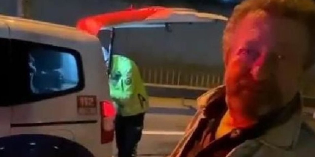 Usta oyuncu kaza yaptı! "Kanunu da biliyorum, eyvallah"