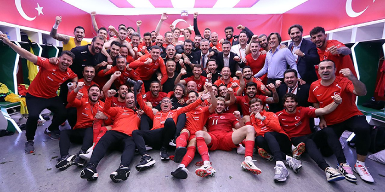 Cumhurbaşkanı Erdoğan'dan A Milli Takım'a tebrik telefonu