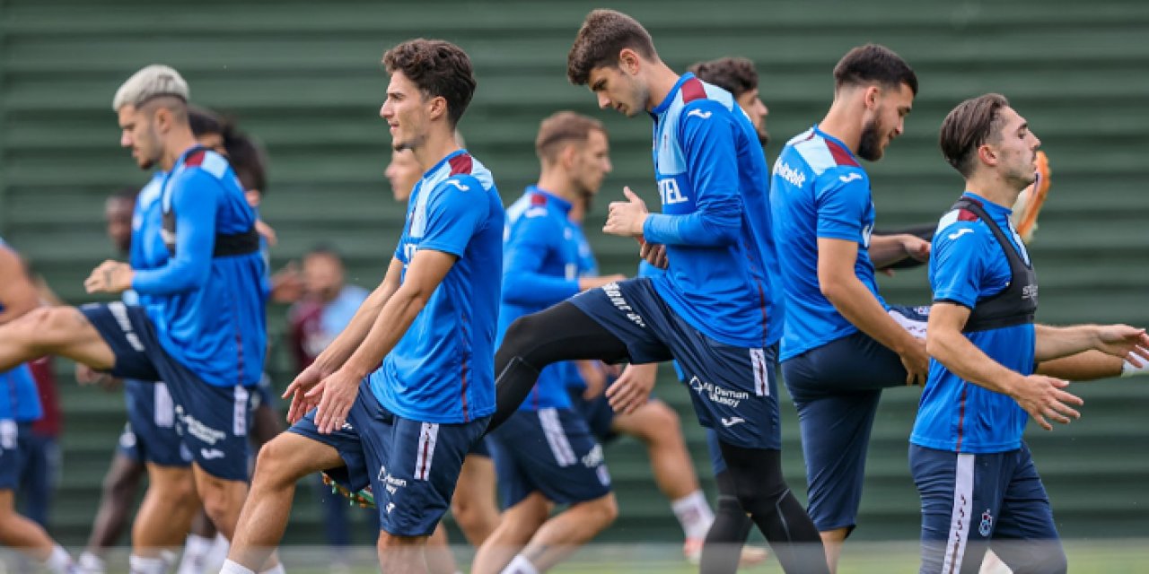 Trabzonspor'da Alanyaspor hazırlıkları sürüyor