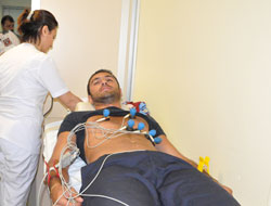 TS oyuncuları kontrolden geçti