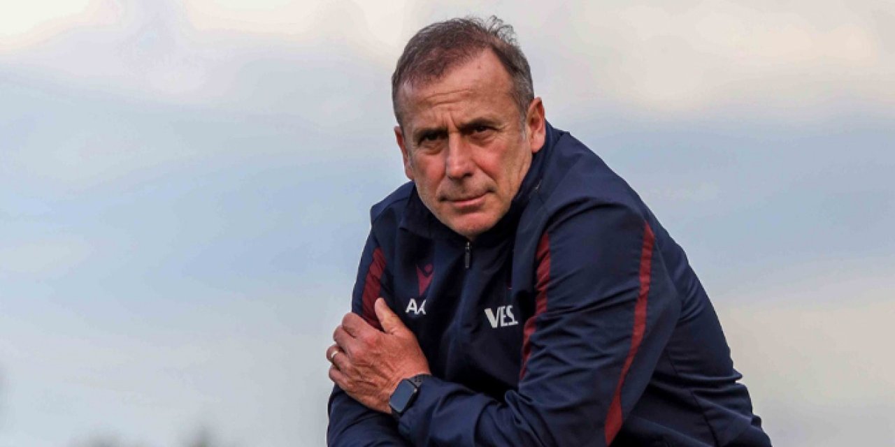 Trabzonspor'da Abdullah Avcı'dan futbolculara izin