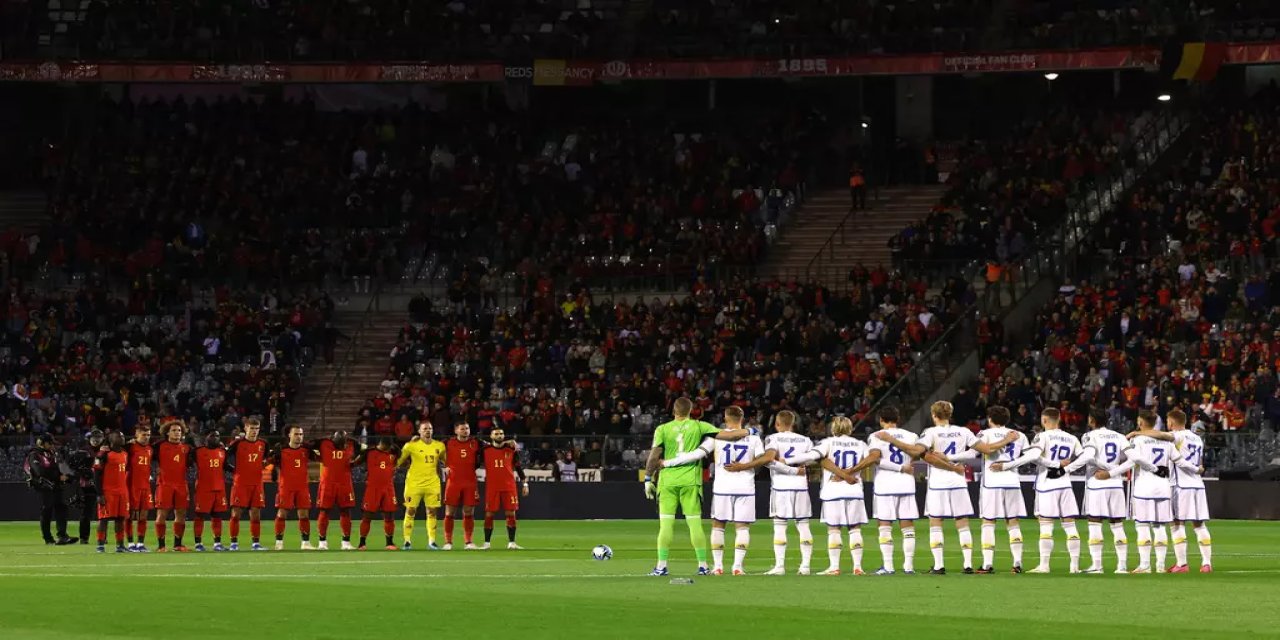 Belçika - İsveç maçı yarıda kaldı