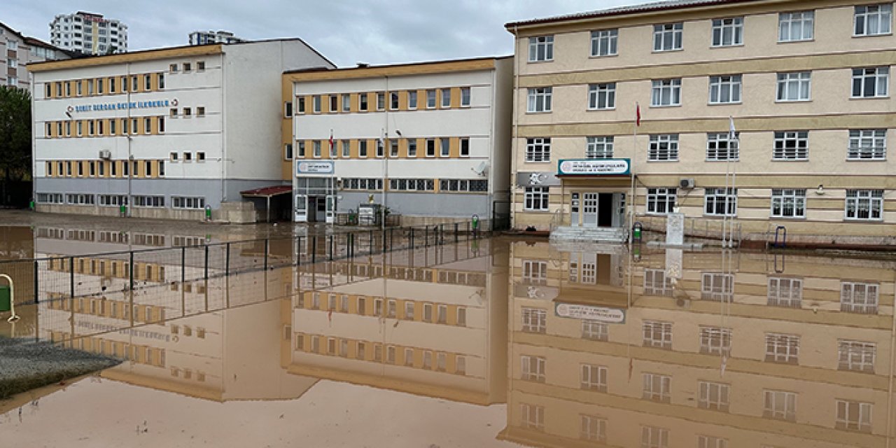 Ordu'da sel sonrası çalışmalar sürüyor