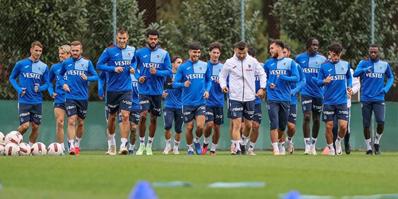 Trabzonspor, Alanyaspor maçına hazırlanıyor