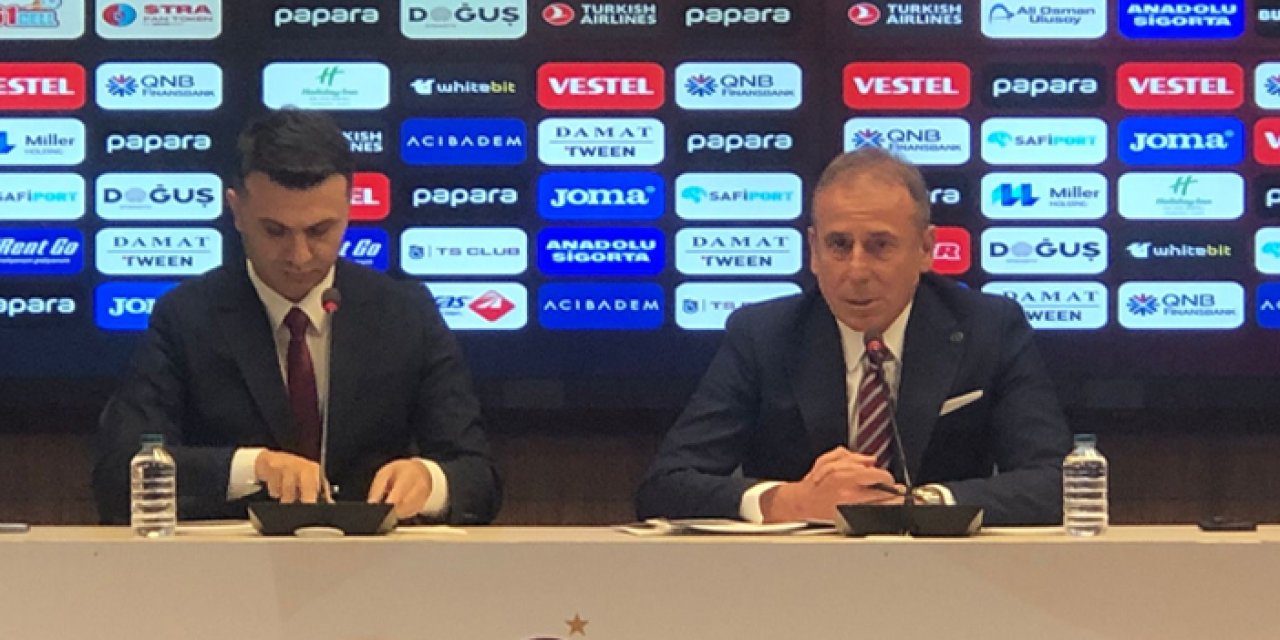 Trabzonspor'da Abdullah Avcı'dan "hastalıklı yapı" açıklaması!