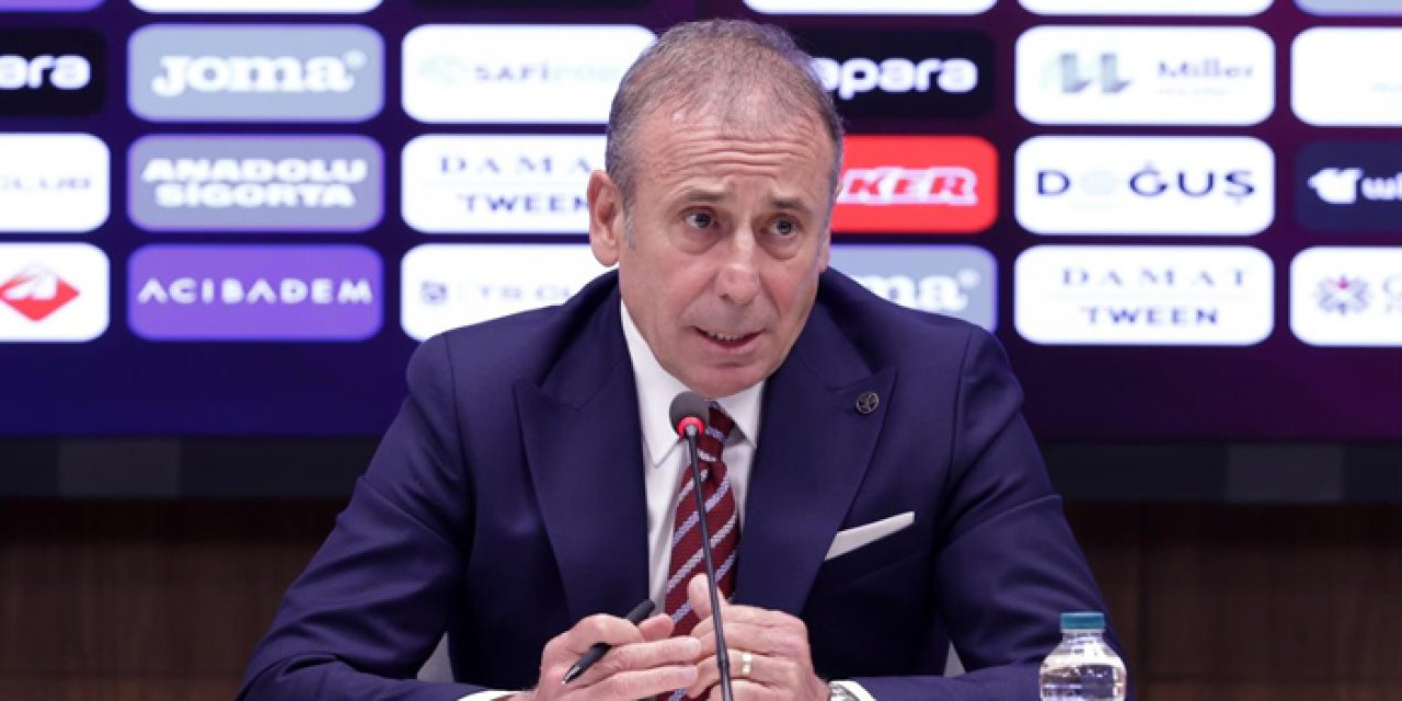Trabzonspor'da basın toplantısı bitti! Abdullah Avcı soluğu orada aldı