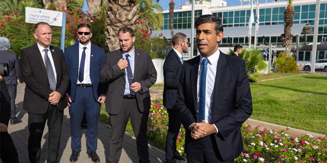 İngiltere Başbakanı Sunak, İsrail'i ziyaret etti