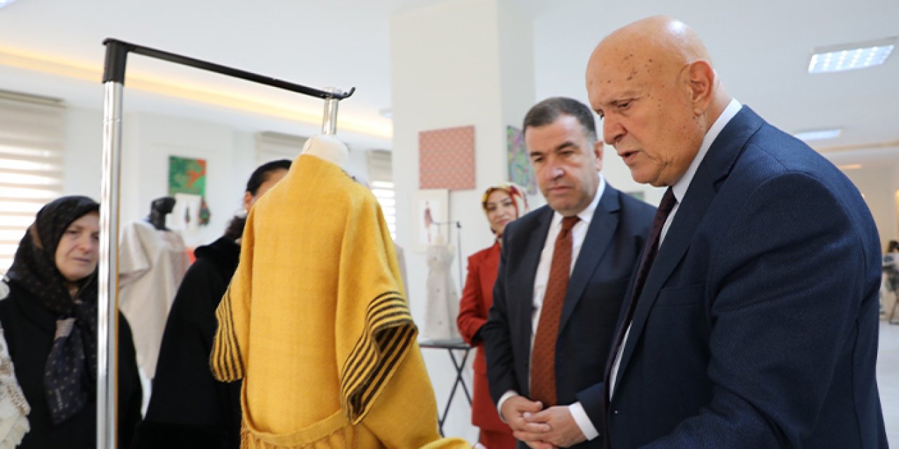 Bayburt'ta Aile Yaşam Merkezi’nde kadınlar üretiyor