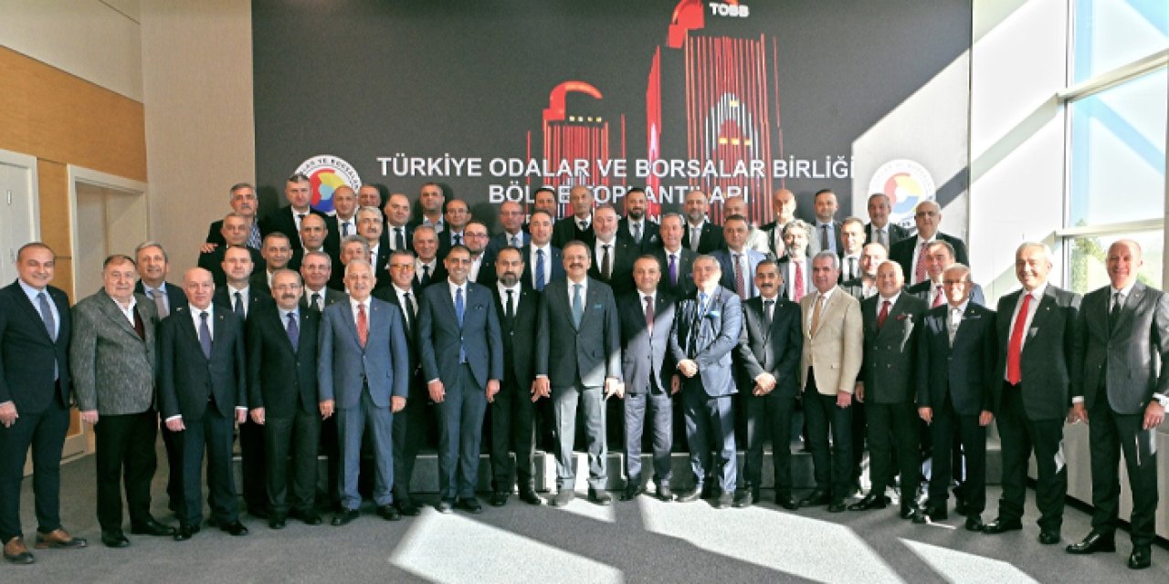 TOBB Karadeniz Bölge Toplantısı Ankara’da yapıldı