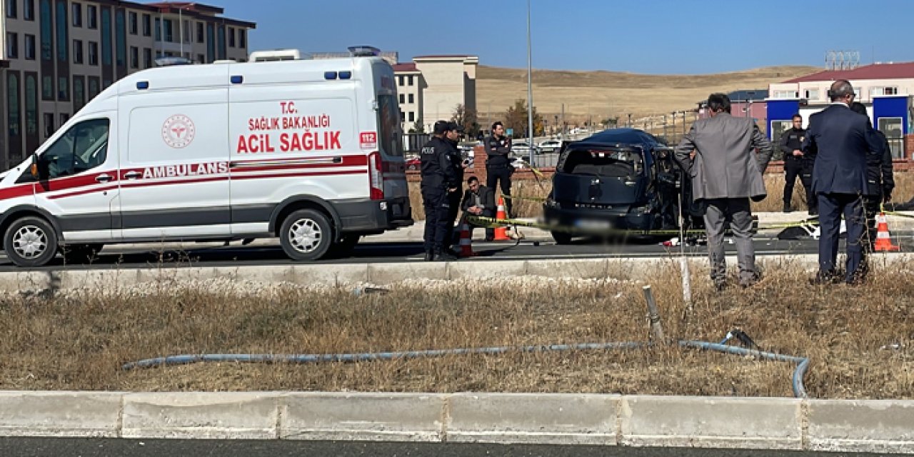 Bölgemizde trafik kazası! 1 ölü, 2 yaralı