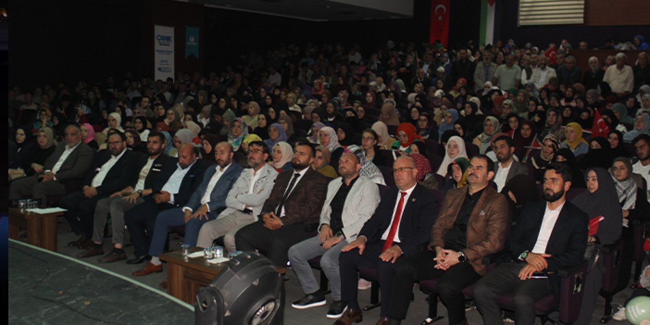 Samsun'da Ayasofya Baş İmamı Ay konuştu!  "Filistin’in parayla satıldığı yalandır"