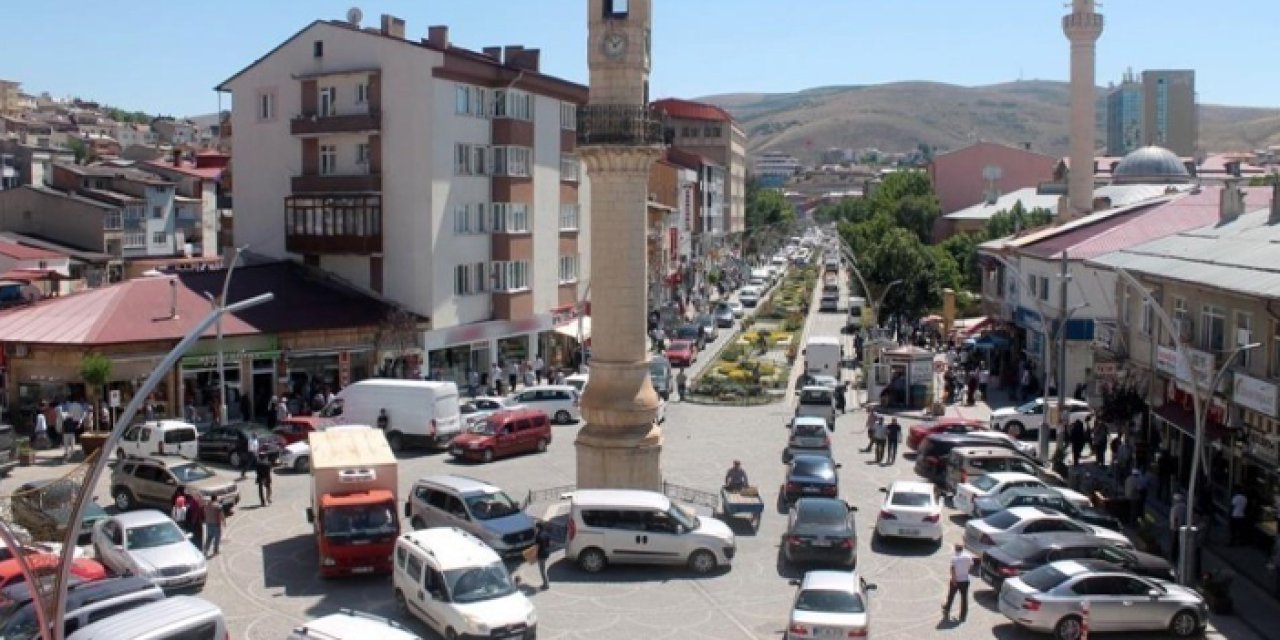Bayburt’ta araç sayısı 17 bin 64 oldu