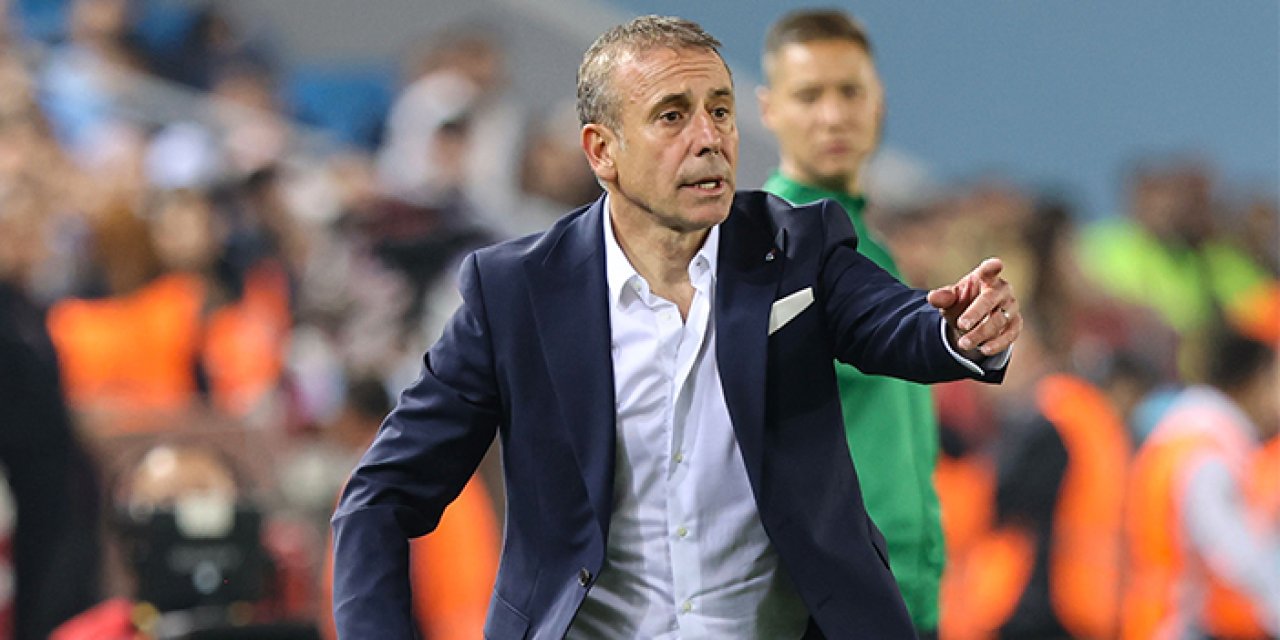 Trabzonspor'da Abdullah Avcı maç sonu konuştu! "Karışık oynanan oyundan..."