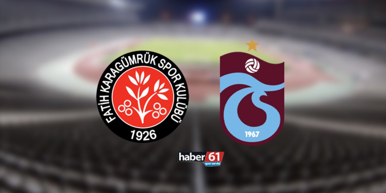 Trabzonspor, Süper Lig'de 10. hafta mücadelesinde Karagümrük'e konuk olacak.