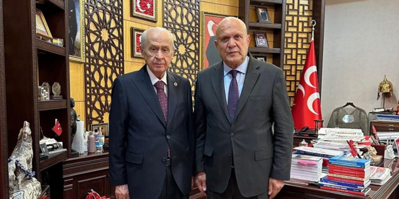 Bayburt Belediye Başkanı Pekmezci'den Bahçeli'ye ziyaret