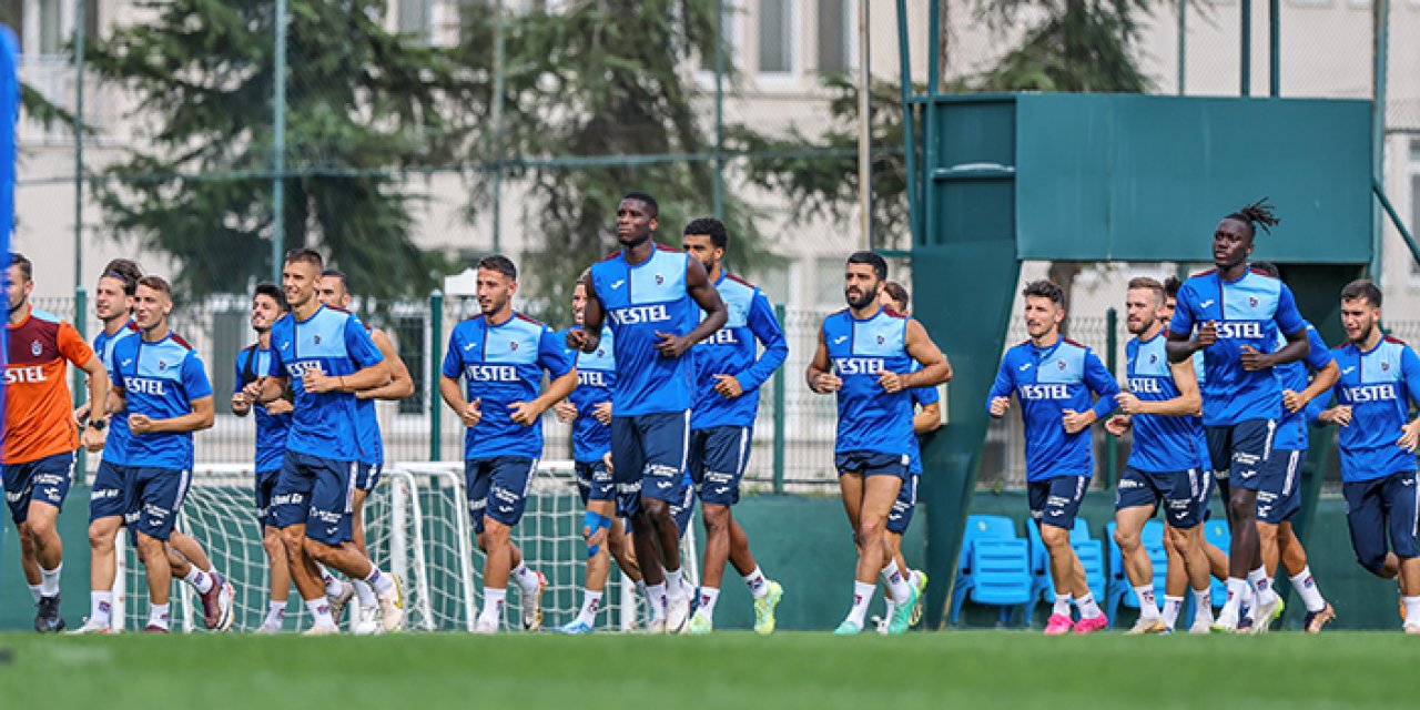 Trabzonspor Avcı yönetiminde  Karagümrük maçına hazırlanıyor