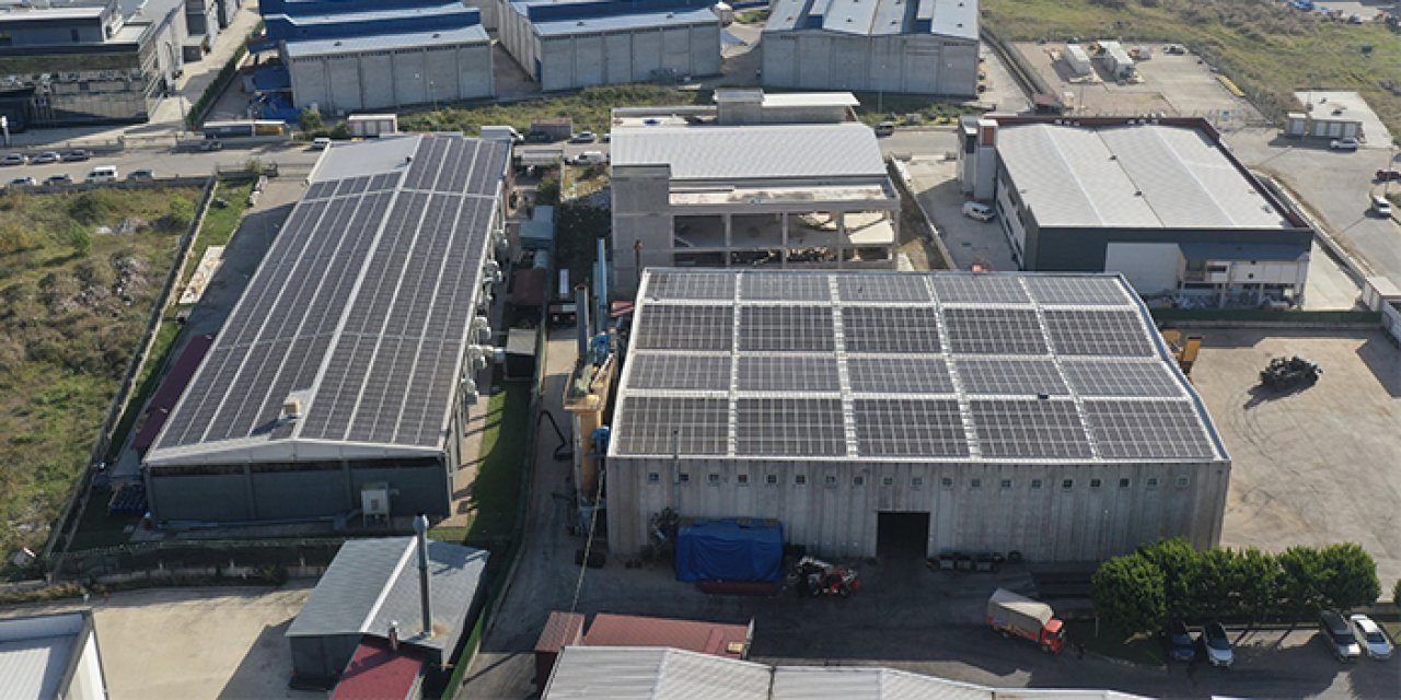 Giresun'da firmalar devlet desteği ile kendi enerjisini üretiyor