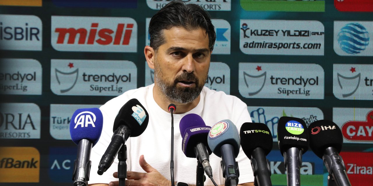 Yenilgi sonrası Rizespor tektik direktörü İlhan Palut "Mücadele etmemiz lazım"