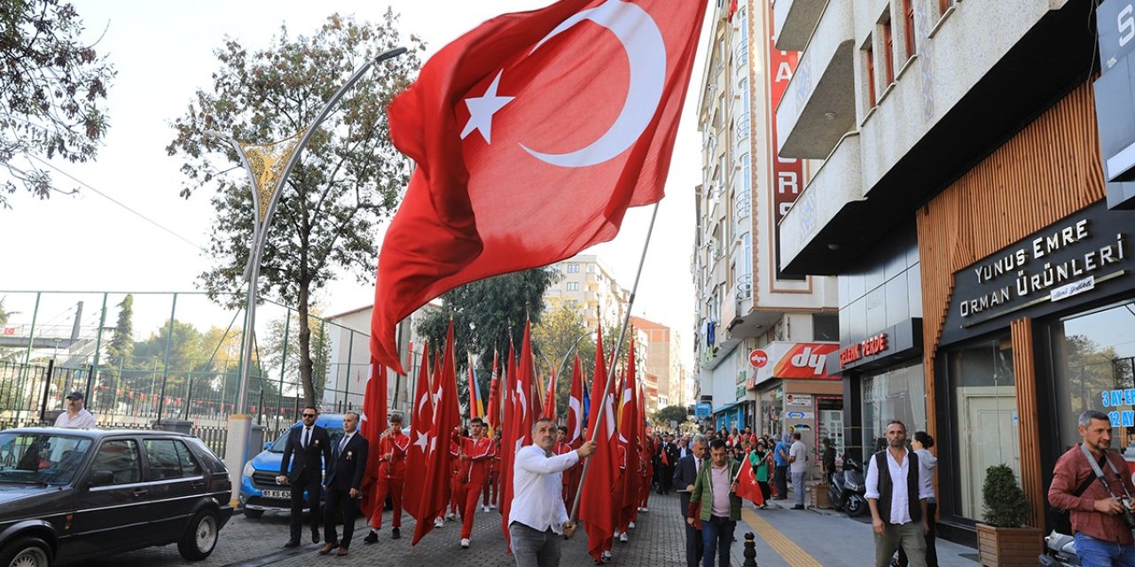 Akçaabat'ta Cumhuriyet Bayramı coşkuyla kutlandı