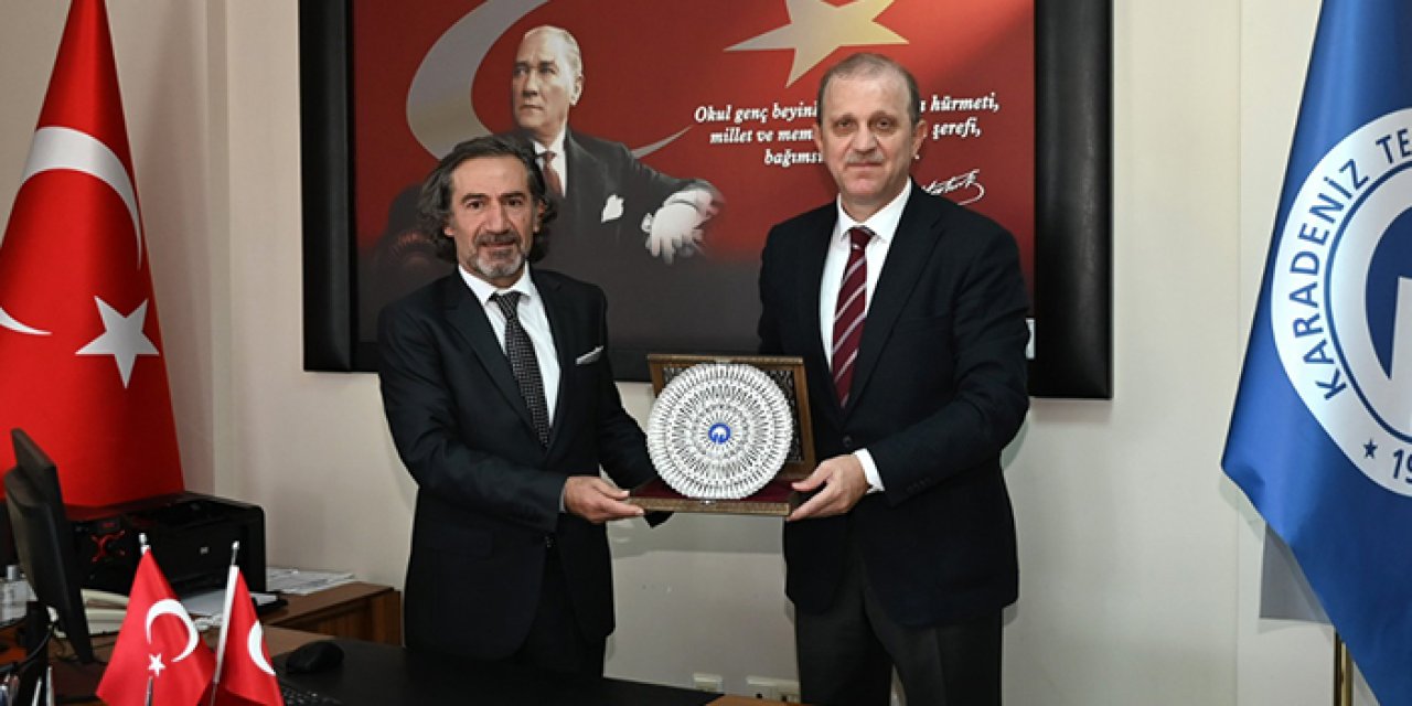 KTÜ'de Deniz Bilimleri ve Teknolojisi Enstitüsü’nde Devir Teslim