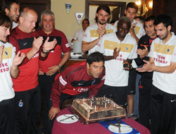 Karaman'a doğum günü sürprizi