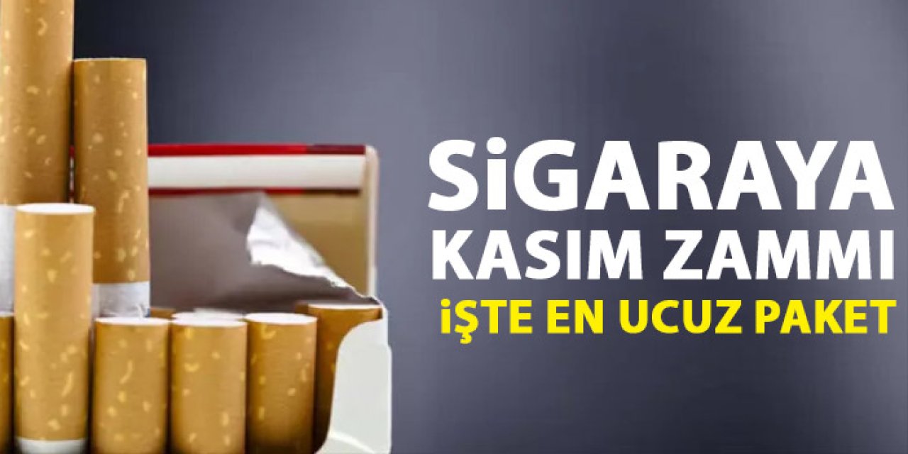 Sigaraya zam geldi! İşte güncel sigara fiyatları