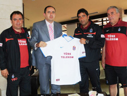 Kaymakamdan TS'ye ziyaret