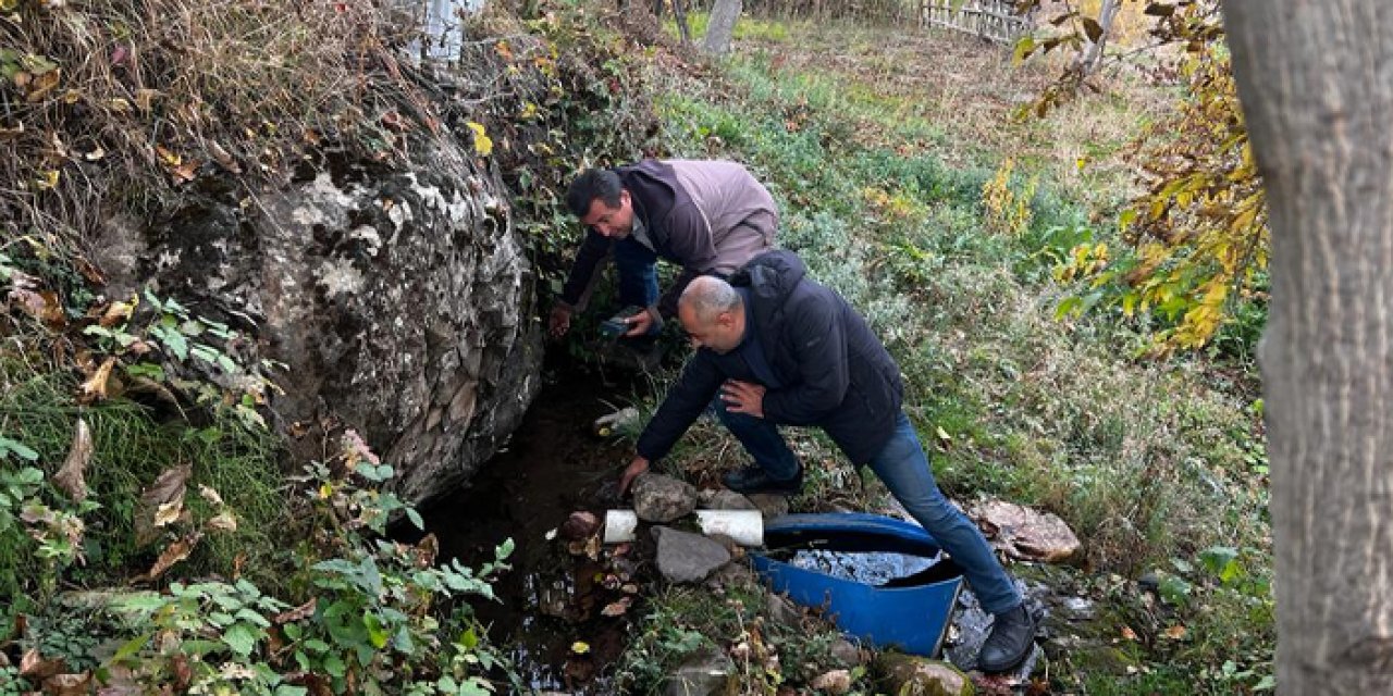 Çamoluk ve Alucra'da termal su araştırması yapılıyor