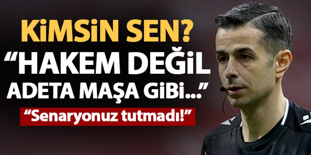 Mete Kalkavan'a Trabzonspor taraftarından sert tepki “Hakem değil maşa gibi…”