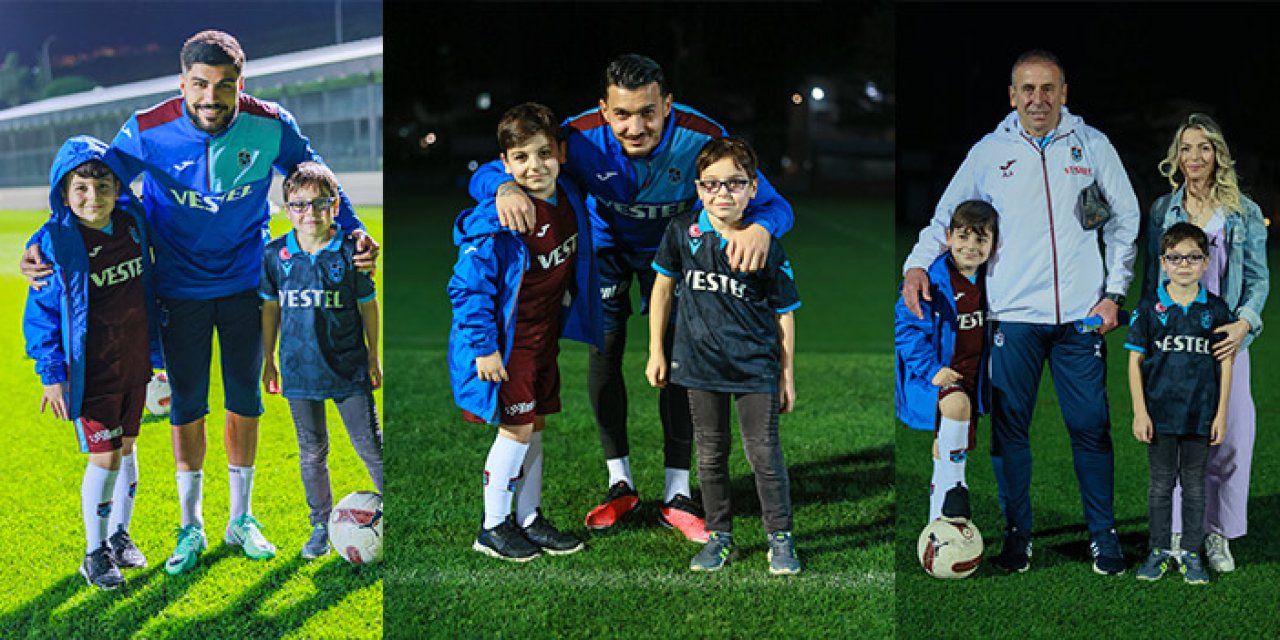 Bursa’da saldırıya uğrayan Yusuf Trabzonspor antrenmanında