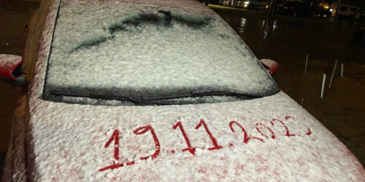 İstanbul'da beklenen kar yağışı başladı!