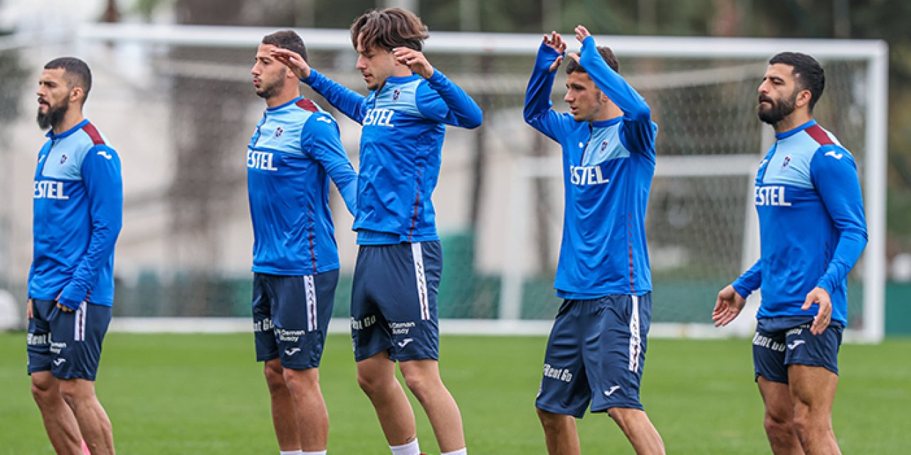 Trabzonspor’da Sivaspor hazırlıkları! U19 ile maç