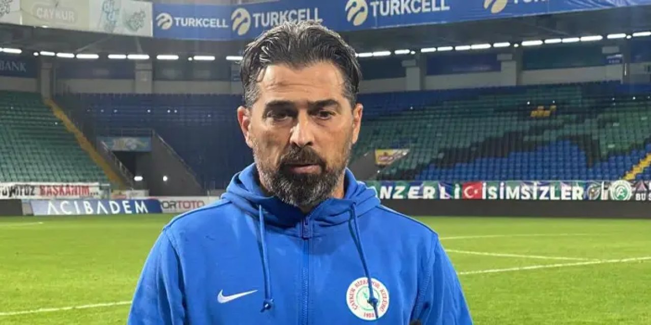 Rizespor'da Palut gidişatı değerlendirdi: "Daha iyi olmalıyız"